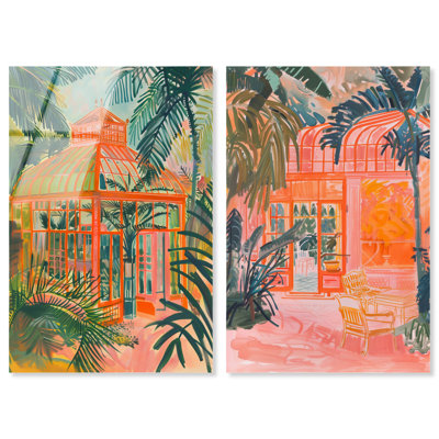 «The Greenhouse Set», reproduction acrylique par Art Remedy