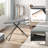 Height-adjustable Ironing Board Iron Table with 4 Legs-107379353