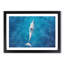Dolphin Leading the Way - Picture Frame Graphic Art Print-56713379-56713380