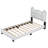 Ceasar Vegan Leather Platform Bed-7419384-7419390