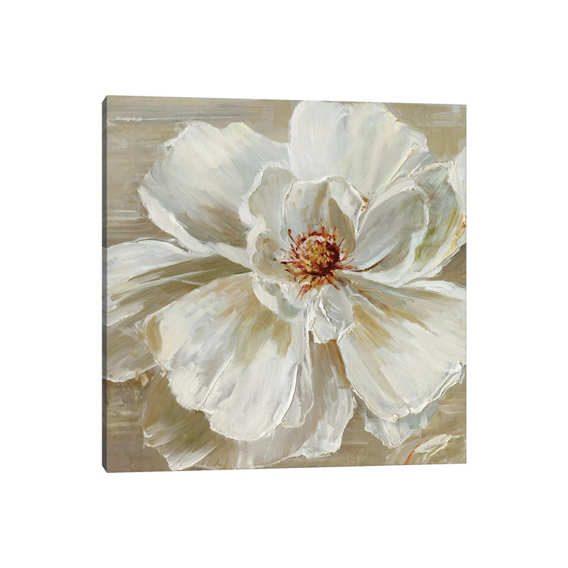 Bloomin' Beauty I by Sally Swatland - Wrapped Canvas Painting, 30.48 cm H x 30.48 cm W