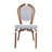 Clymer Stacking All-Weather Commercial Paris Chair with Metal Frames-471913604