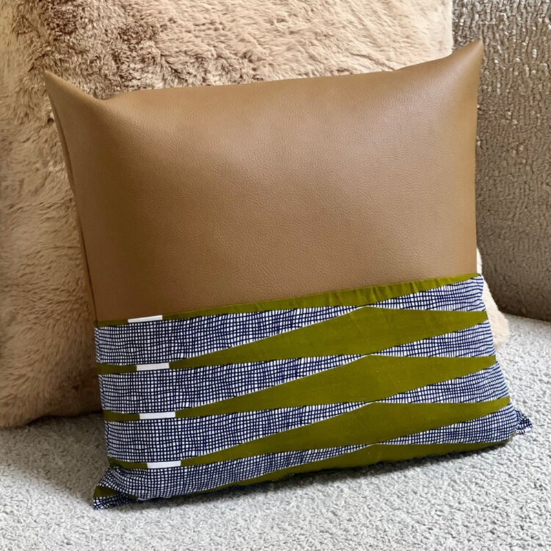 Outdoor Reversible Throw Pillow
