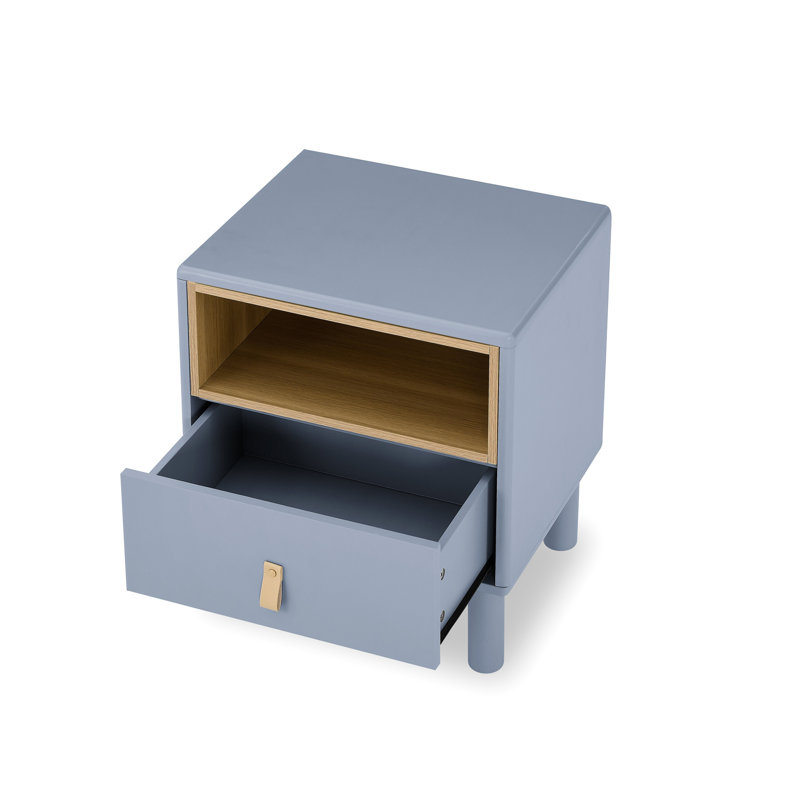 Single Drawer Bedside Table, Modern Style Bedside Table, Wooden Bedside Table, Bedside Table With Drawer, Side Table With Drawer, Compact Bedside Table, Nordic Style Bedside Table