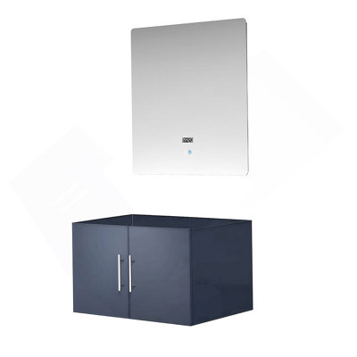 Meuble-lavabo de salle de bain 30 po X P 22 po D et 30 po Miroir à DEL