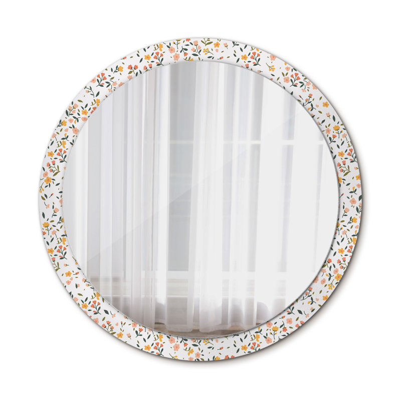 Huldar Glass Flat Wall Mirror