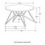 Table basse en ciment et bronze industriel