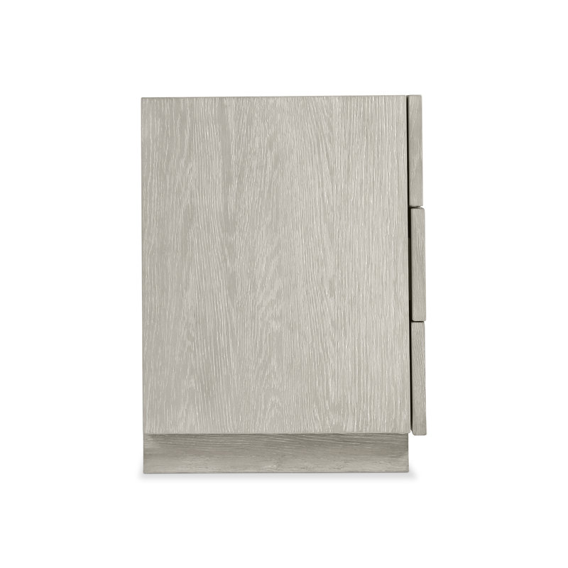 Tempo 3 - Drawer Solid Wood Nightstand