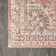 Virgil Modern Ornate Medallion Brown/Pink Rug