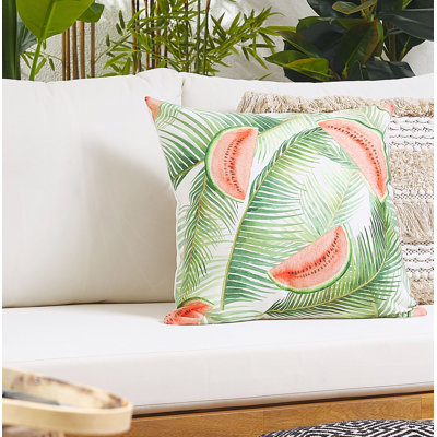 Farkas Indoor / Outdoor Floral Square Cushion
