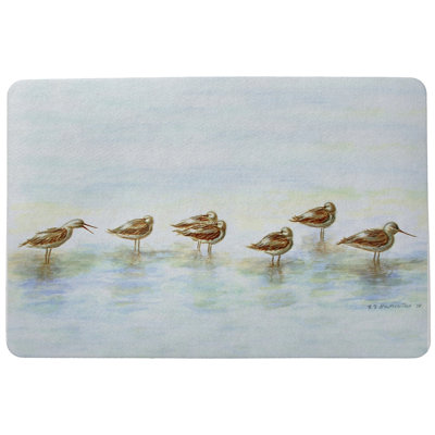 Tapis d'intérieur / extérieur antidérapant Coastal Avocets