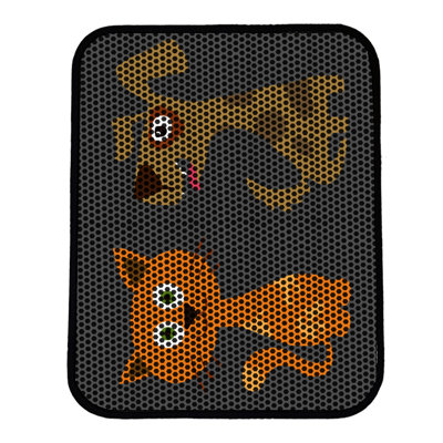 Premium Cat Litter Mat, 18 x 24 inches | 50% PVC / 50% Polyester, Machine Washable & Vacuum Friendly | Durable, Easy-Clean Design for Pet Owners | Protect Your Floors from Litter Messes