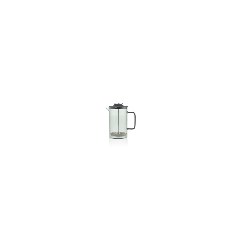 Cafetière à piston en verre gris Adhoc Impact 20 oz, 32 tasses