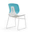 Ensemble de 4 chaises empilables modernes-1627292740