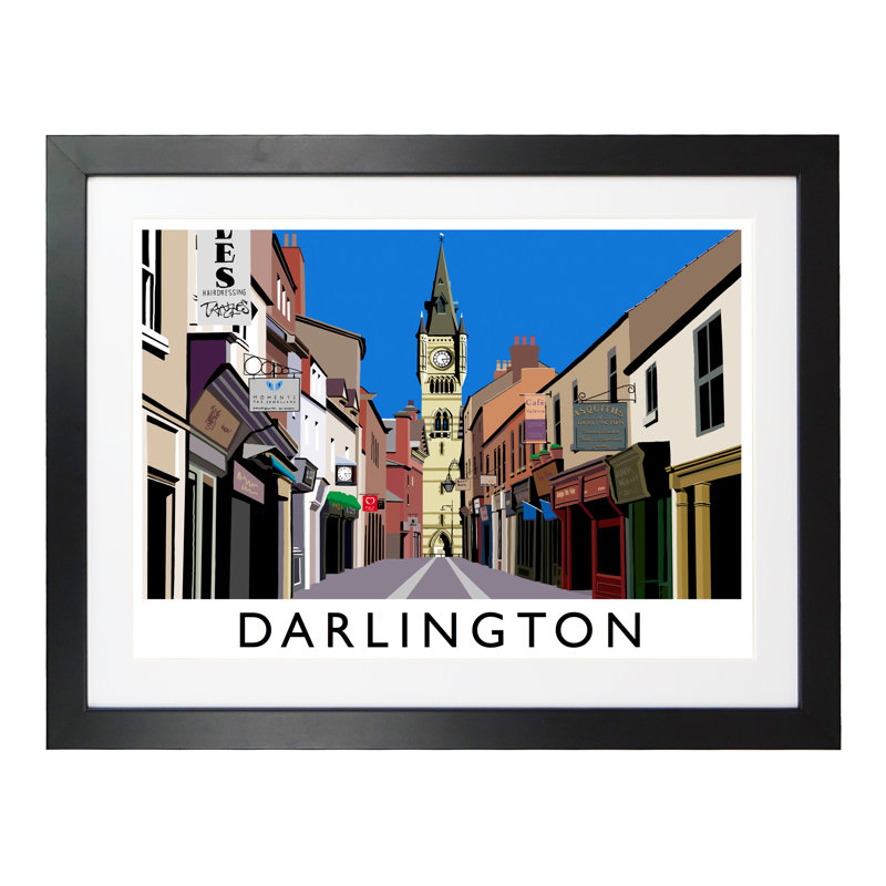 Richard O'Neil - Print, 33.5 cm H x 43.5 cm W x 2.2 cm D, Black Wood Frame