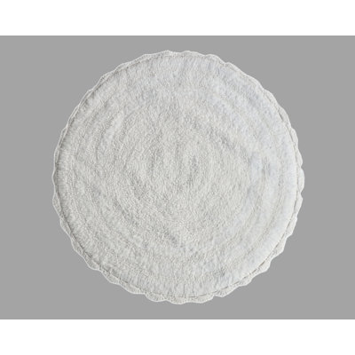 100% Cotton Reversible cute Crochet  Bath Rug