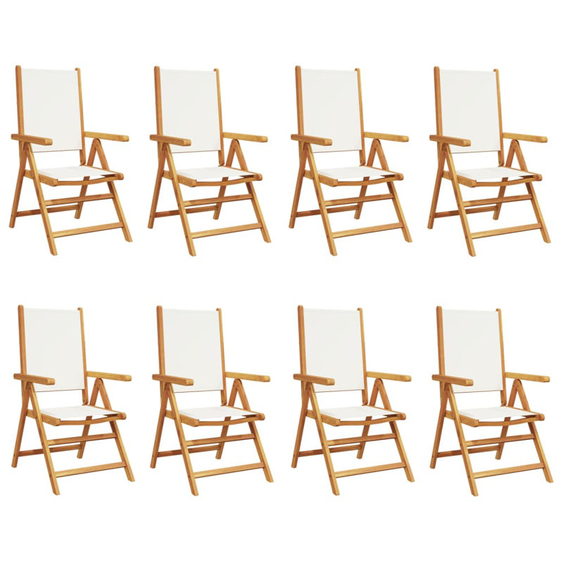 Troyes Patio Dining Accent Chair, Cream White