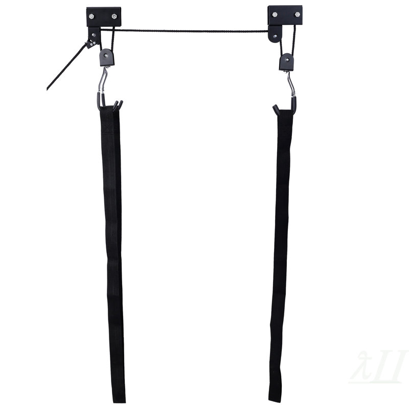 Le lève-canot de rangement de qualité Kayak Hoist avec capacité de 125 lb fonctionne même comme échelle