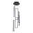 Clatterbuck 6-Light Chandelier Long High Ceiling Cluster Pendant for Hallway Staircase Remote Dimmable