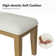 Banc rembourré 44,5 po Beasley 
