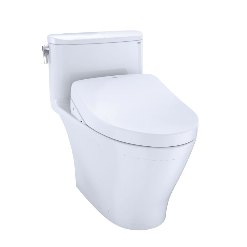 1.28 GPF Elongated One-Piece Toilet High Efficiency Flush (Seat Included)