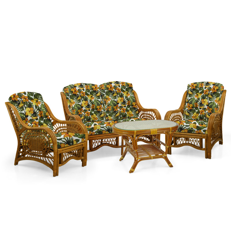 Ottoville 48" Rolled Arm Sofa, Floral