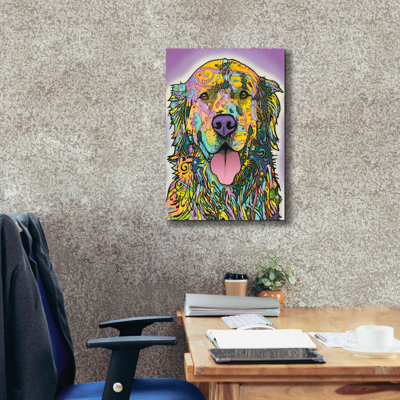 «Silence Is Golden» par Dean Russo - peinture sur toile tendue