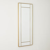 Block Rectangle Stainless Steel Mirror