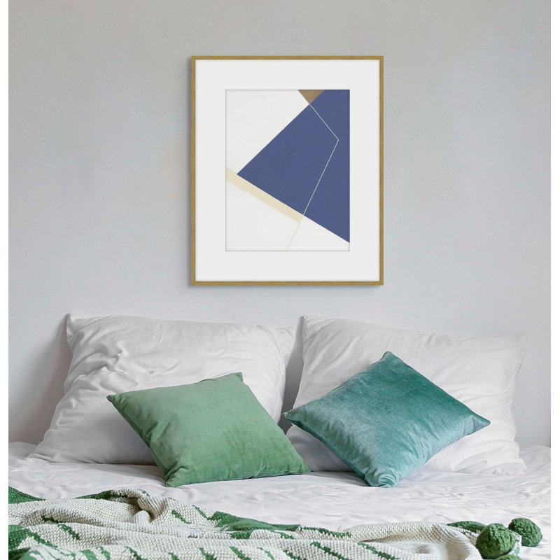Precisely Prussian 5 Print by Studio L57 Schemata, 27.48" H x 24.48" W