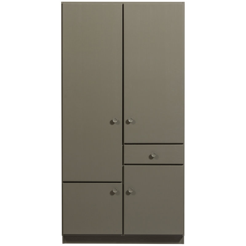 Alfie 4 Door Pine Wardrobe