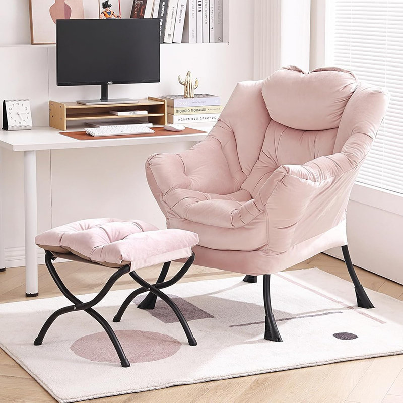 Fauteuil Lazy avec repose-pieds, fauteuil moderne avec repose-pieds pli ...