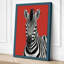 Zebra Bold Modern - Wrapped Canvas-549468303-549468312