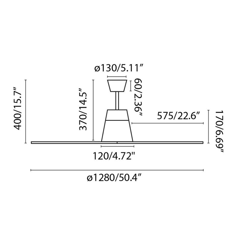 Typhoon LED Ceiling Fan