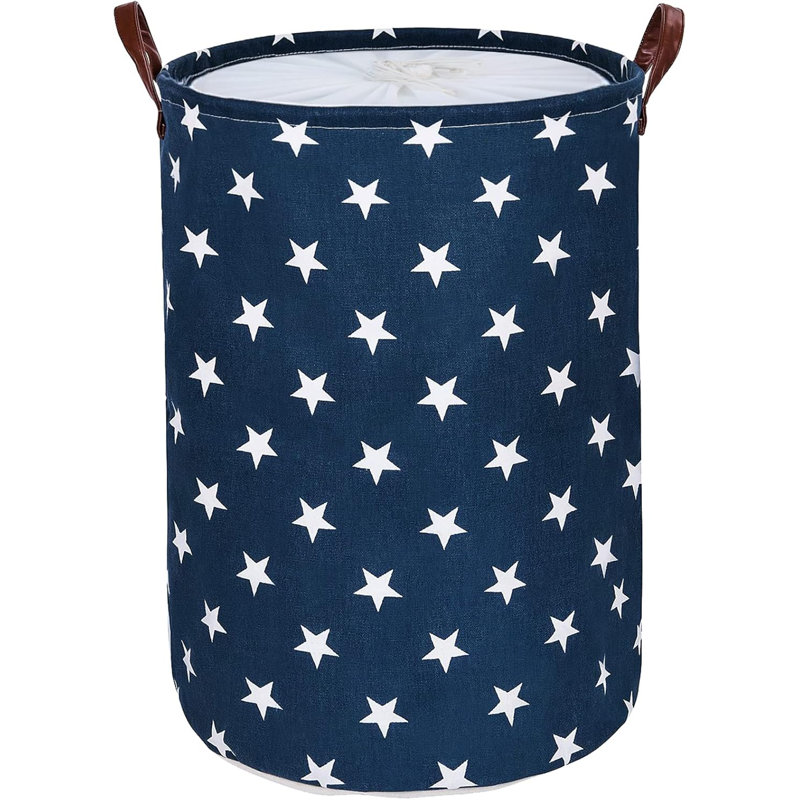 Laundry Hamper, Blue Star