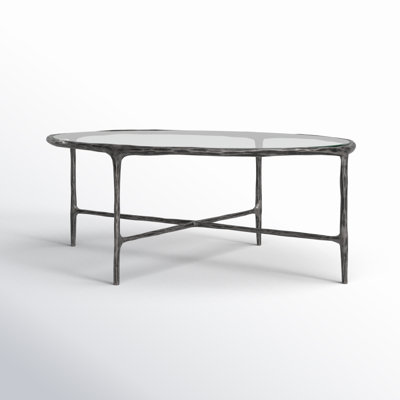 Evelynn Glass Top Coffee Table