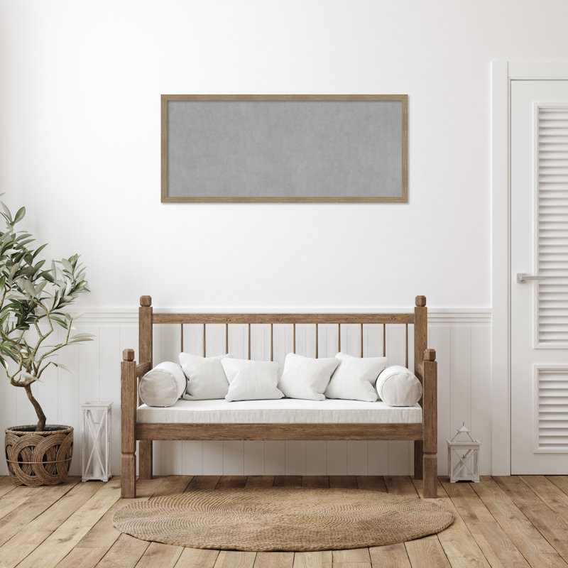 Tableau magnétique en métal Musa, 22" H x 50" W