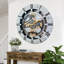 Solid Wood Wall Clock-1163169027
