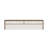 Duncan 70" Contemporary Modern TV Stand with Easy Snap Assembly and Full Extension Drawers for TVs up to 65" in Maple and Off White-808889129