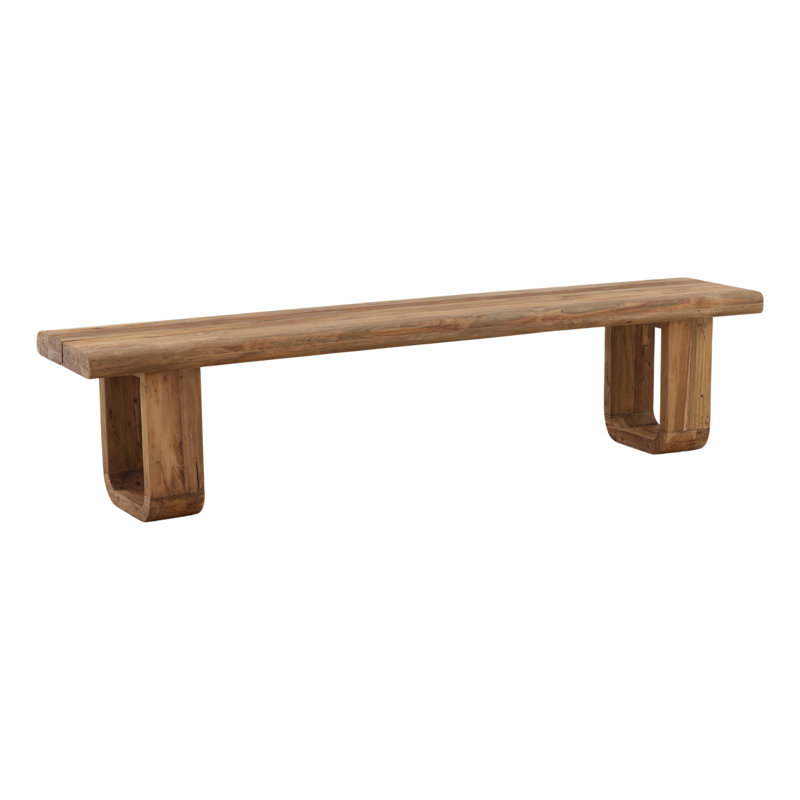Banc d'extérieur Daven naturel