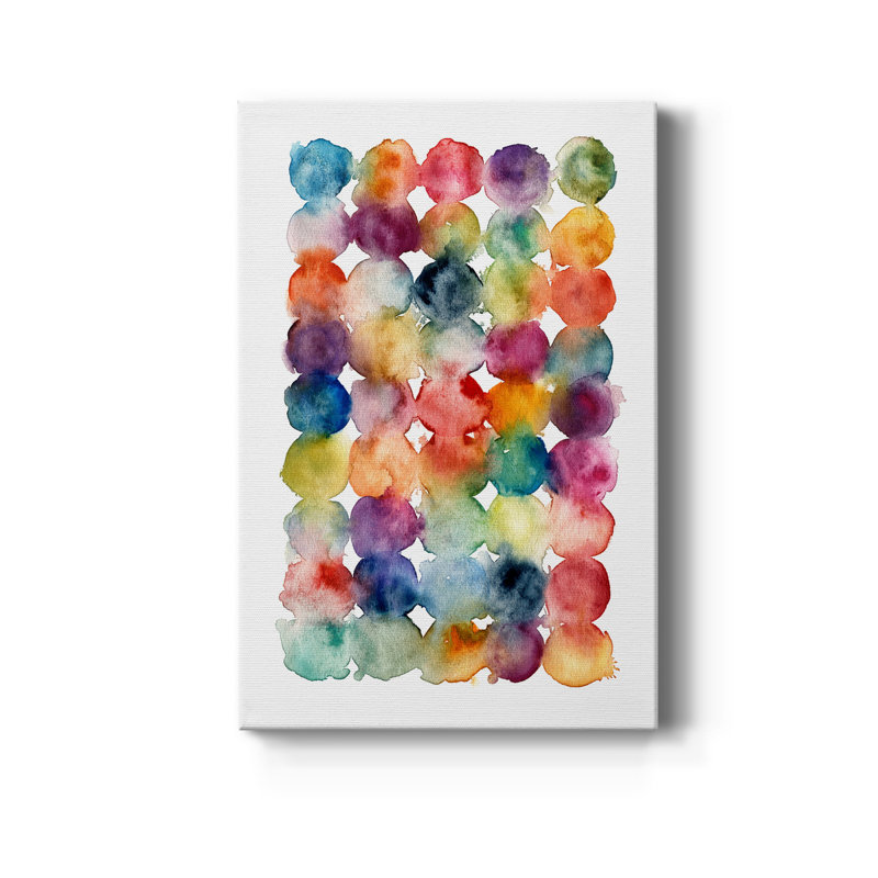 " Spectrum Side By Side " Painting Print, 60" H x 40" W x 1" D