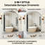 Pharmacie baroque en métal 32 po x 24 po avec miroir et ornements amovibles-1610924382-1616002600