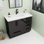 Meuble-lavabo autoportant avec tiroirs à droite Carla-1996190858-1996190863