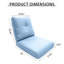 Coussin de siège / dossier d'extérieur Schutt-1782328961