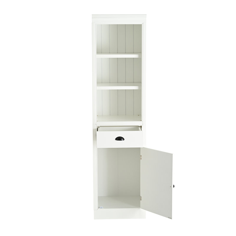 75'' Freestanding 5-Tier Display Book Shelf With 1 File Drawer