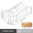 8X14 FT Polycarbonate Walk-In Greenhouse, Raised Base-128769457