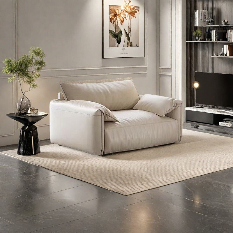 Fauteuil d'appoint moderne et luxueux