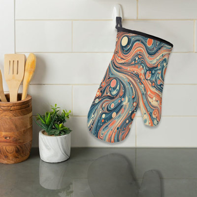 Gant de cuisine artistique en coton