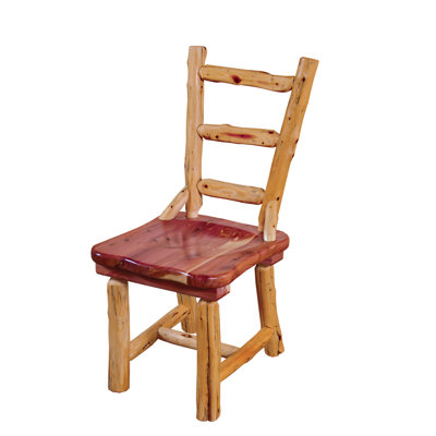 Chaise de salle à manger en bois massif cèdre Gladeview