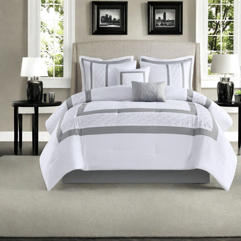 De literie pour très grand lit, style hôtel en polyester pour maison moderne