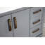 Ensemble de meuble-lavabo simple 41,3 po avec miroir Aksha-1223832128